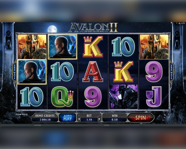 Avalon 2 video slot